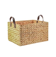 Home Outfitters S/3 Wh Rect Storage, Natural