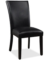 Kellet Faux Leather Side Chair, Created for Macy's