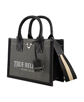 True Religion Modern Edge Denim Tote