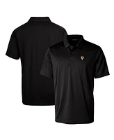 Cutter & Buck Virginia Tech Hokies Primary Team Logo Prospect Textured Stretch Polo