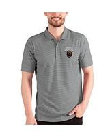 Antigua Men's Steel/White Montana Grizzlies Esteem Polo