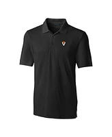 Cutter & Buck Men's Black Virginia Tech Hokies Forge Stretch Polo