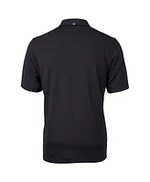 Cutter & Buck Men's Black Cincinnati Bearcats Team Logo Virtue Eco Pique Polo