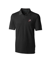 Cutter & Buck Men's Black Arkansas Razorbacks Forge Stretch Polo