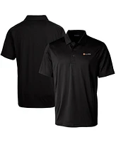 Cutter & Buck Men's Black Tennessee Volunteers Alumni Logo Prospect Textured Stretch Polo