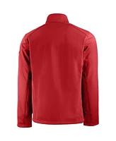 Cutter & Buck Men's Red Kansas City Chiefs Evoke Eco Softshell Full-Zip Jacket