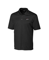 Cutter & Buck Men's Black Rocket City Trash Pandas Clique Spin Eco Performance Pique Polo