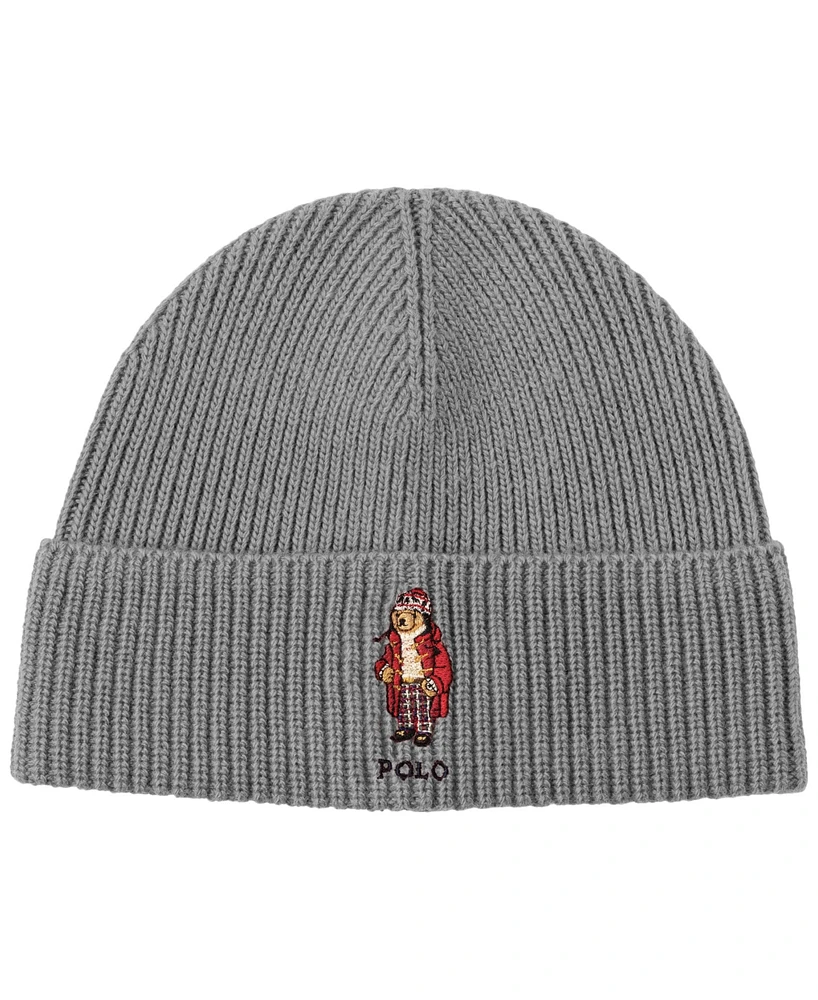 Polo Ralph Lauren Men's Holiday Bear Beanie