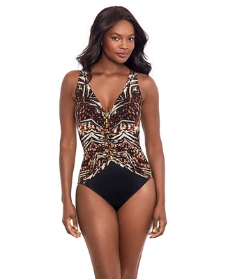 Miraclesuit Women's Tribal Tigress Charmer One Piece Swimsuit