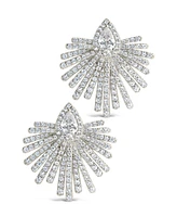 Sterling Forever Cameron Cubic Zirconia Stud Earrings