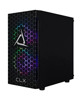 Clx Set Gaming Desktop - Liquid Cooled Amd Ryzen 5 9600X 3.9GHz 6