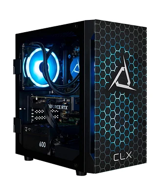 Clx Set Gaming Desktop - Liquid Cooled Amd Ryzen 5 9600X 3.9GHz 6