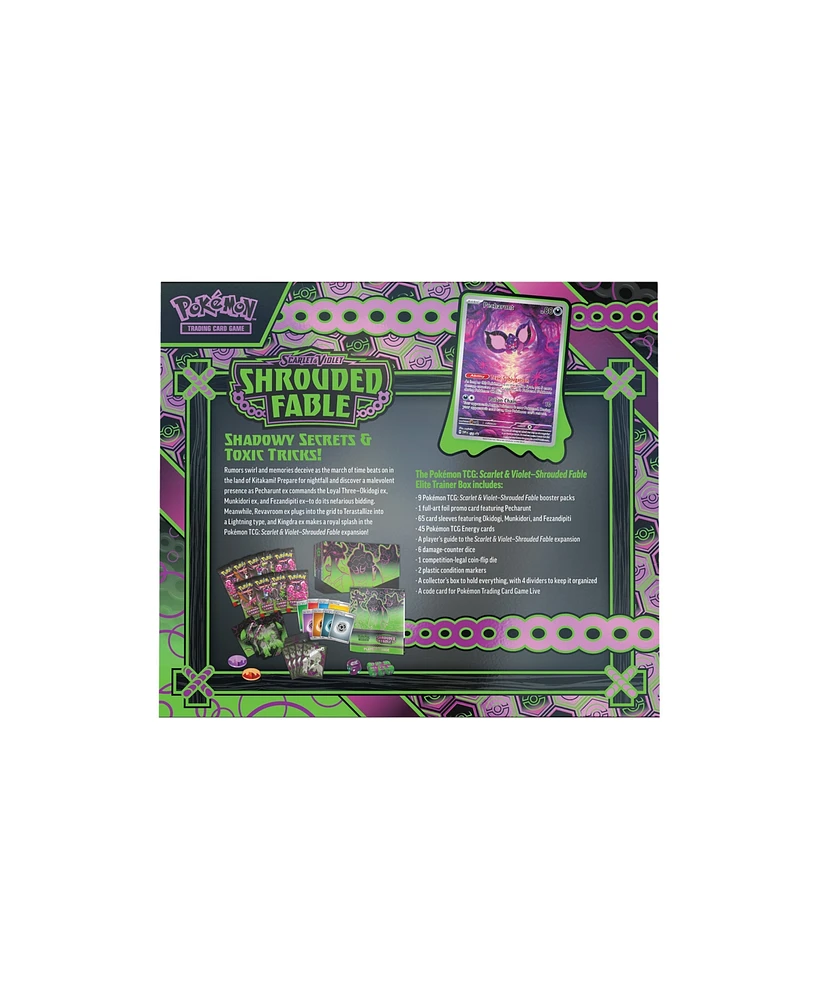 Pokemon Trading Card Game Scarlet Violet 6.5 Shrouded Fable Elite Trainer Box