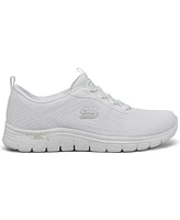 Skechers Women's Arch Fit Vista - Gleaming Walking Sneakers from Finish Line