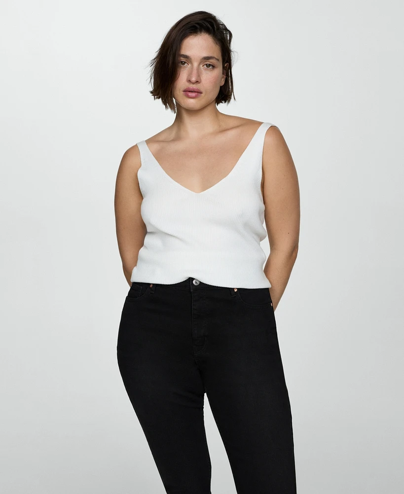 Mango Women's High-Rise Skinny Jeans