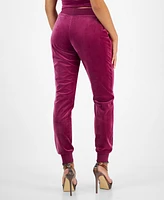 Guess Women's Couture High-Rise Pull-On Jogger Pants