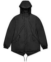 Rains Men's Essential Waterproof Hooded Full-Zip Rain Jacket