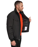 Calvin Klein Men's Flex Tech Water-Resistant Bomber Jacket