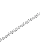 Wrapped in Love Diamond Tennis Bracelet (3 ct. t.w.) in 10k White Gold, Created for Macy's