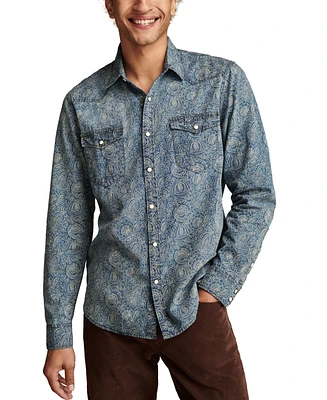 Lucky Brand Men's Discharge Western Shirt