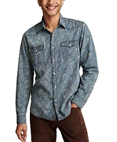 Lucky Brand Men's Discharge Western Shirt