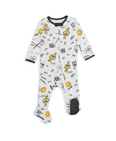 Starwars Baby Boys Star Wars Chewbacca R2- D2 Darth Vader Stormtrooper 2 Pack Zip Up Long Sleeve Sleep N' Play Coveralls Newborn to