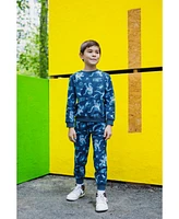 Jurassic World Boys Park T-Rex Fleece Pullover Sweatshirt and Pants Set to