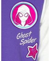 Marvel Toddler Girls Spider-Man Spider-Gwen Varsity Bomber Jacket to