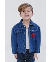 Avengers Boys Marvel Spider-Man Denim Jacket