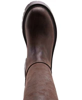 Madden Girl Crow Wide-Calf Lug-Sole Knee High Boots