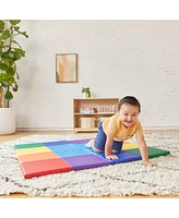 ECR4Kids SoftZone Square Dance Activity Mat, Contemporary