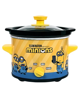 Uncanny Brands Despicable Me Minions 2qt Slow Cooker -Small Kitchen Appliance