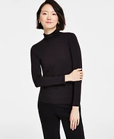 Jones New York Women's Long-Sleeve Mock-Neck Top