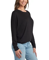 Bcx Juniors' Scoop Neck Dolman Sleeve Top