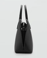 Mango Women's Double-Handle Bowling Bag