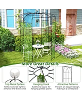 Skonyon Birdcage Shape Gazebo for Climbing Plants and Wedding Ceremony Decoration