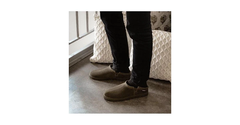 Muk Luks Men's Matt Printed Berber Clog