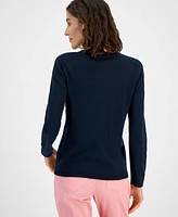 Tommy Hilfiger Women's Long-Sleeves Heart Sweater