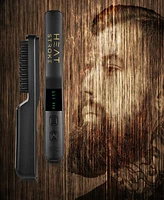 StyleCraft Professional Heat Stroke Rechargeable Cordless Beard and Styling Hot Hair Brush with Cool Touch Tips