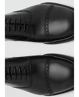 Mango Men's Leather Suit Shoes