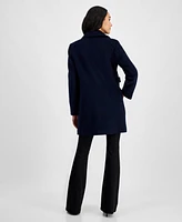 Michael Michael Kors Women's Collared Zip-Front Coat, Created for Macy's