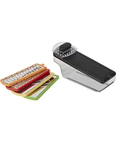 Good Cook Touch Mandoline Grater Set with 4 Stainless Steel Blade Inserts