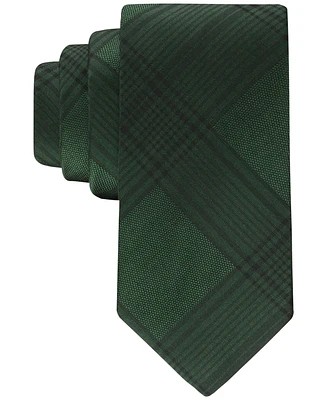 Calvin Klein Men's Zeke Tonal Plaid Tie