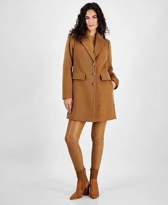 Michael Kors Women's Notched-Collar Coat