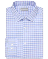 Michael Kors Men's Regular-Fit Comfort Stretch Check Dress Shirt