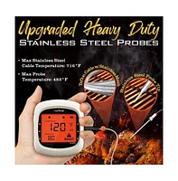 NutriChef Bluetooth Wireless Bbq Digital Thermometer