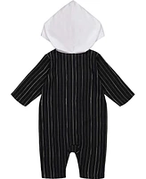 Disney Boys Nightmare Before Christmas Jack Skellington Zip Up Coverall Newborn to