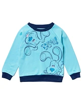 Blue'S Clues & You Baby Boys Blue's Clues & You! Baby Fleece Pullover Sweatshirt to