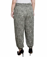 Ny Collection Plus Size Smock-Waist Pants