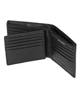 Club Rochelier Men's Slim Fold Wallet with Center Wing